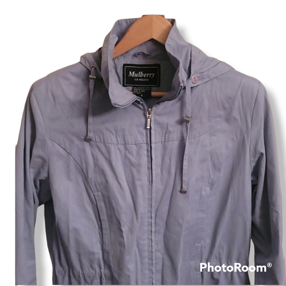 Mulberry Light Blue Rain Jacket - Picture 2 of 12